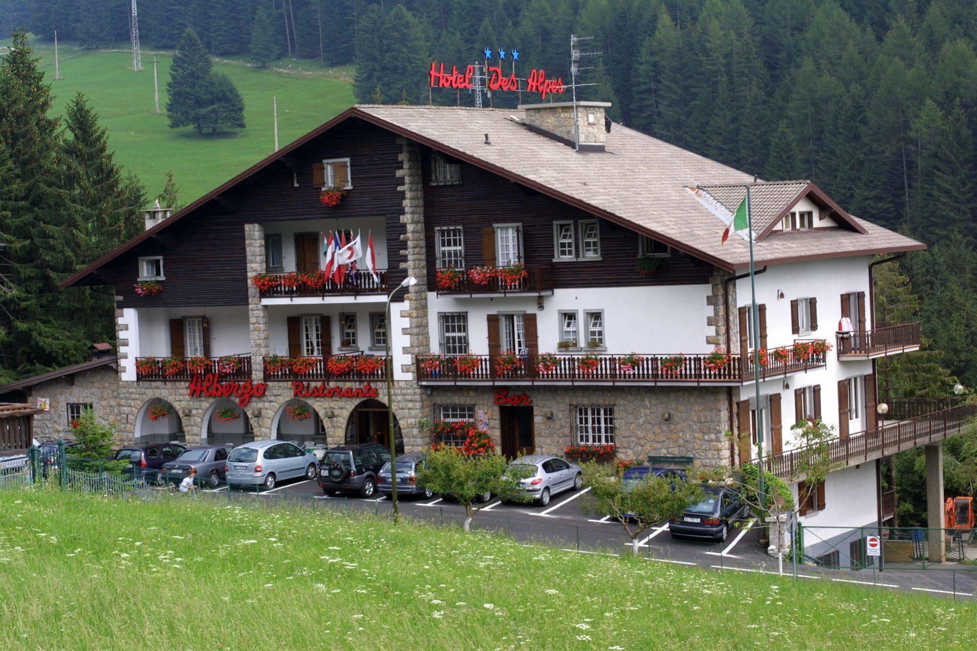 Hotel Des Alpes Кастьоне-делла-Презолана Экстерьер фото